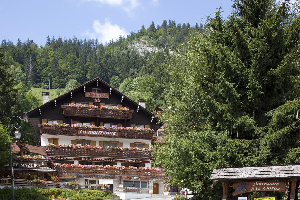 Hotel La Montagne La Clusaz Exteriör bild