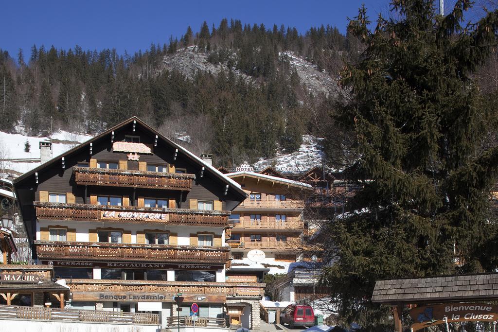 Hotel La Montagne La Clusaz Exteriör bild