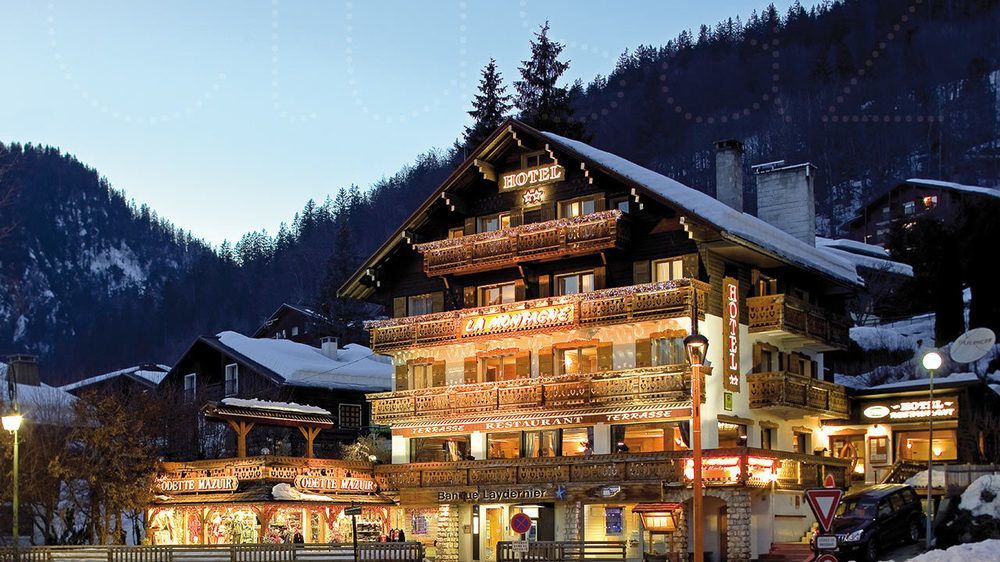 Hotel La Montagne La Clusaz Exteriör bild