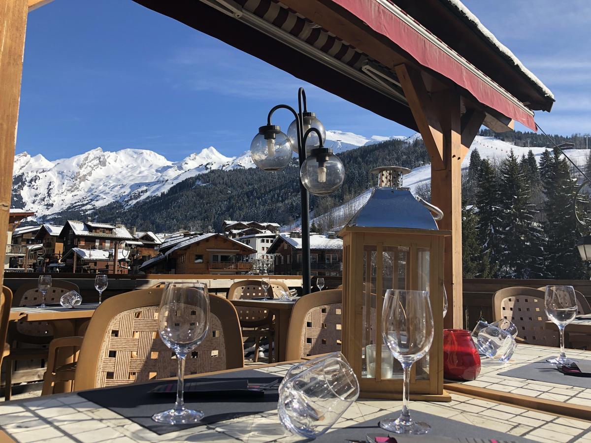 Hotel La Montagne La Clusaz Exteriör bild