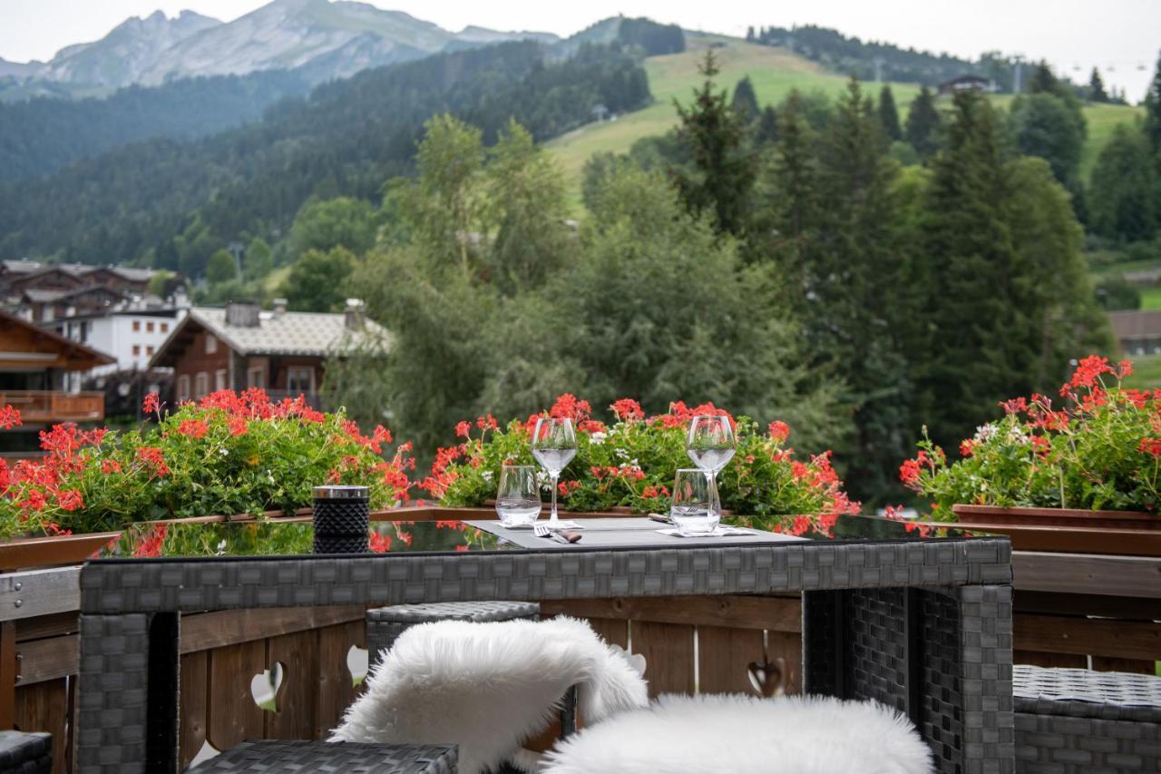 Hotel La Montagne La Clusaz Exteriör bild